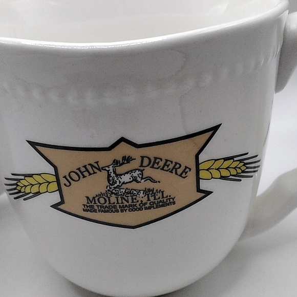 JOHN DEERE COFFEE CUPS SET OF 2 - Picture 2 of 9